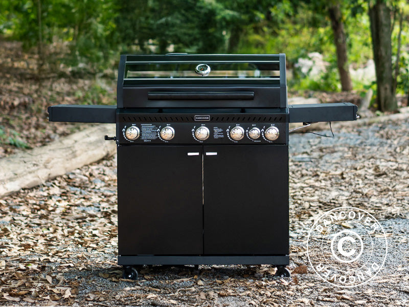 BBQ gas grill Dancover 5+1, Black