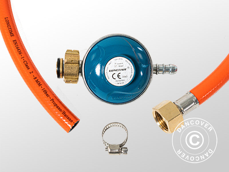 Barbecue à gaz Dancover 5+1, Noir