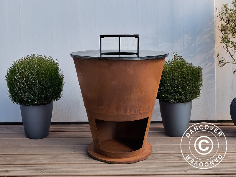 Braciere, Ø74,5x80cm, Ruggine