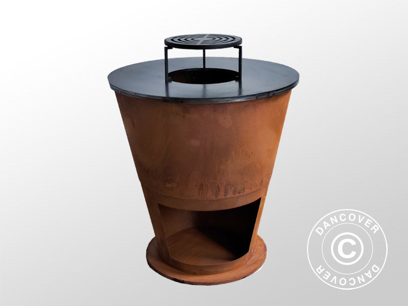 Taça de combustão, Ø74,5x80cm, Ferrugem