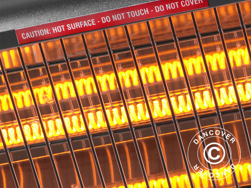 Calefactor infrarrojo TH 1800R Comfort con mando a distancia