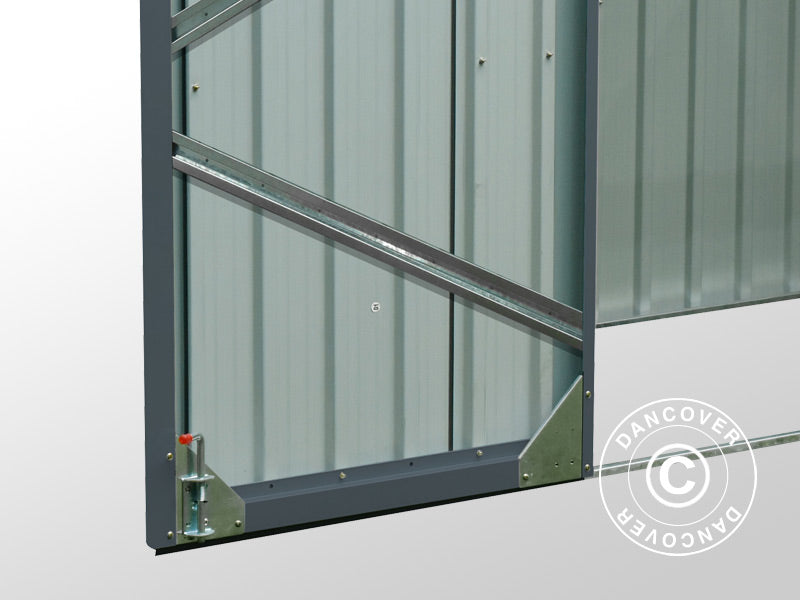 Bin storage double 1.58x1.01x1.34 m, 1.6 m², Anthracite