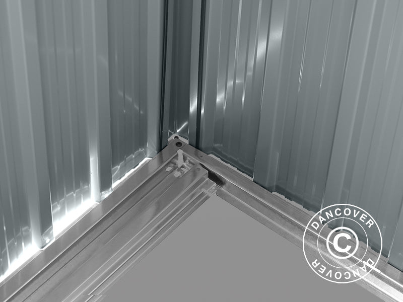 Tuinhuis met lichtkoepel 2,38x2,79x2,02m, 6,64m², ProShed®, Antraciet