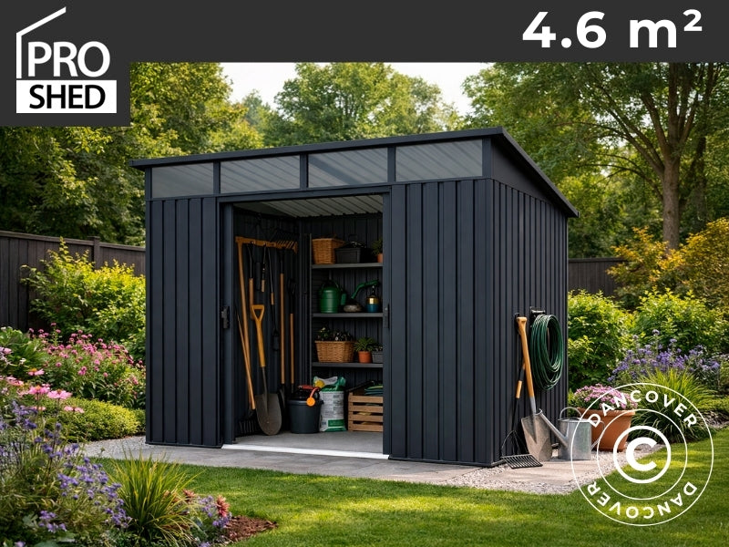 Metal Shed Skylight 2.38x1.93m Anthracite – Order online