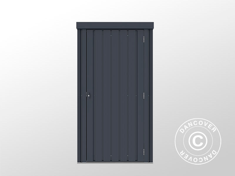 Geräteschuppen, Stahlschrank 0,98x0,81x1,8m, 0,79m², ProShed®, Anthrazit