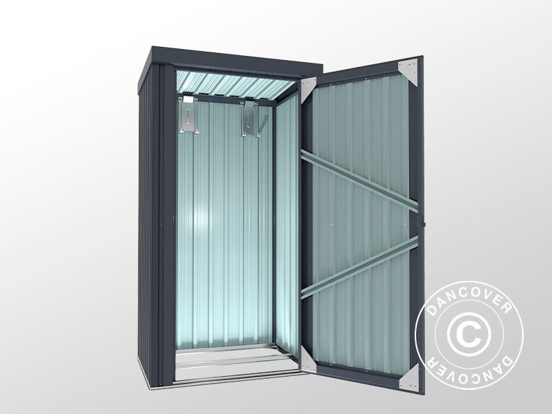 Casetta da giardino, armadio in acciaio 0,98x0,81x1,8m, 0,79m², ProShed®, Antracite