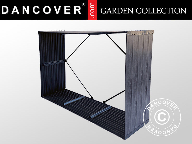 Abri de stockage pour bois, parterre de fleurs surélevé, GPPS, 1,5x0,5x1m, 0,75m², Gris RESTE
SEULEMENT 2 PC