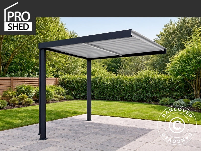 Erweiterung für Gartenhaus m/Oberlicht, 2,17x1,91x2,27m, 4,1m2, ProShe
