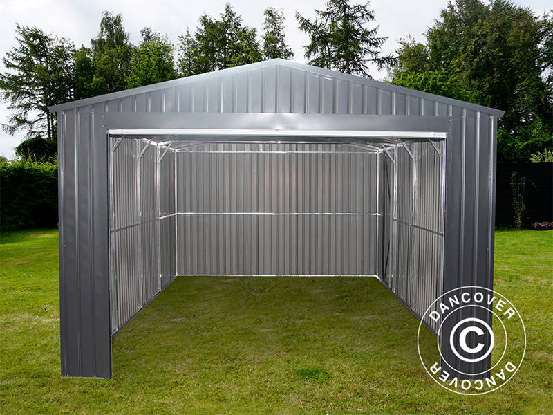 Metal garage 3.38x5.76x2.43 m, 19.47 m², ProShed®, Anthracite
