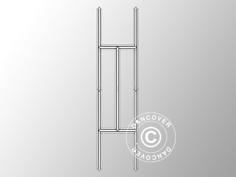 Bodenrahmen für Geräteschuppen, ProShed®, 2,01x1,21 m