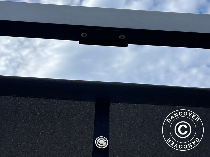 Pergola Nojume Santa Cruz, 3x3m, Tumši pelēks