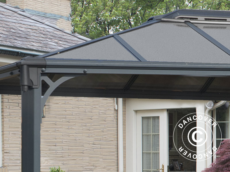 Gazebo Martinique 2.96x3.6 m, Anthracite