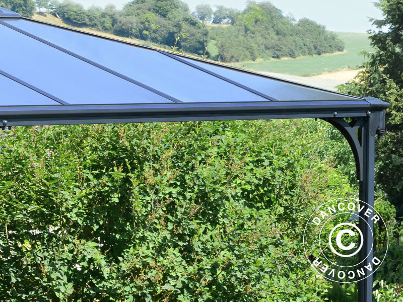 Tuinpaviljoen Martinique 3,59x4,93m, Antracite