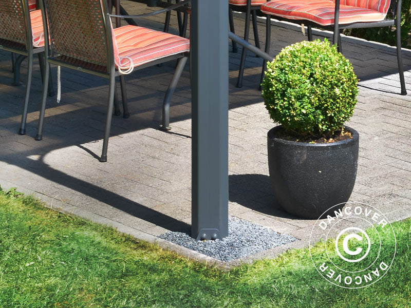 Tuinpaviljoen Martinique 3,59x4,93m, Antracite