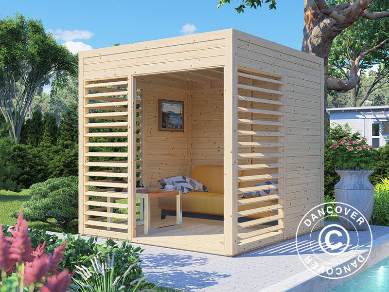 Gazebo in legno, Bertilo Garten Lounge 1, 2,26x2,34x2,32m