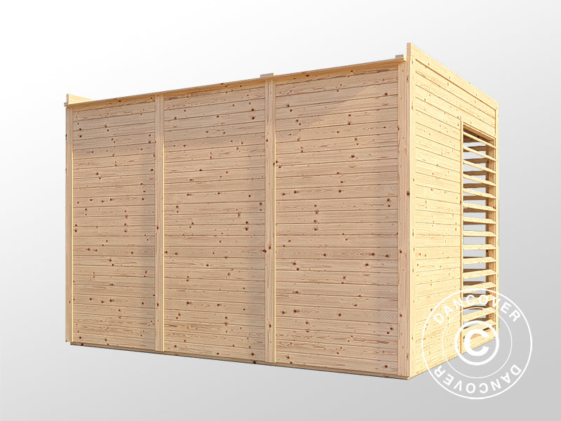 Wooden gazebo, Bertilo Garten Lounge 2, 3.37x2.34x2.32 m