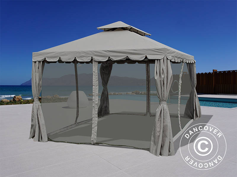 Gazebo Osiris 3x4 m, Grey