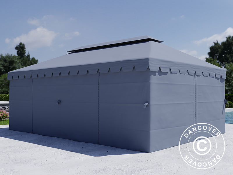 Lapene Osiris 4x6m, Pelēks