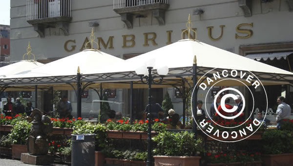 Cenador de jardín Novecento 3x3m