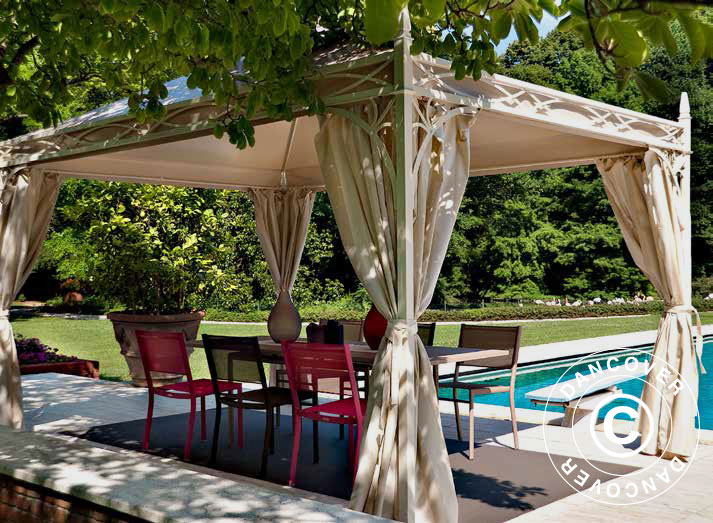 Tonnelle de jardin Novecento 3x4m