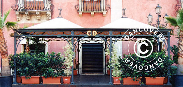 Cenador de jardín Malatesta 5x6m