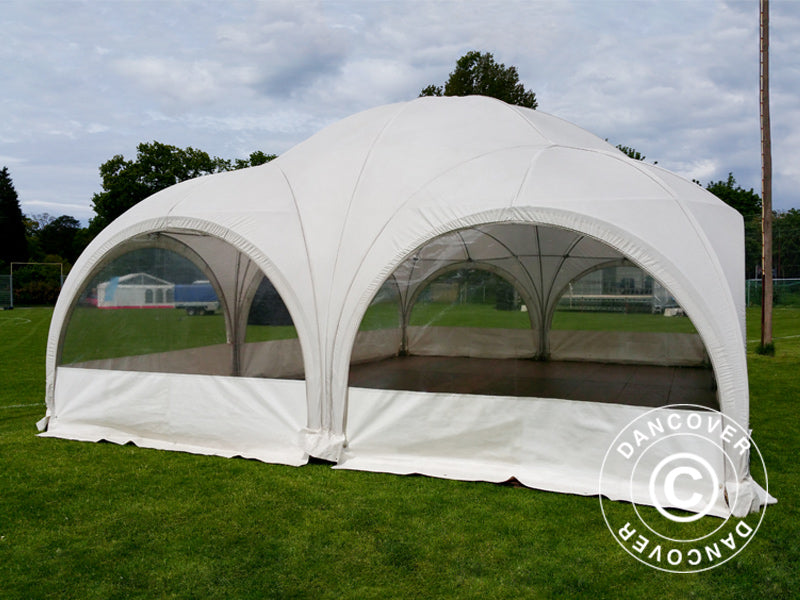 Kuppelpeotelk Multipavillon 6x6m, Valge