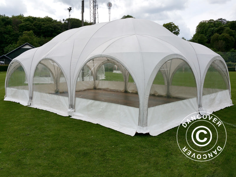 Tendone a cupola Multipavillon 6x9m, Bianco