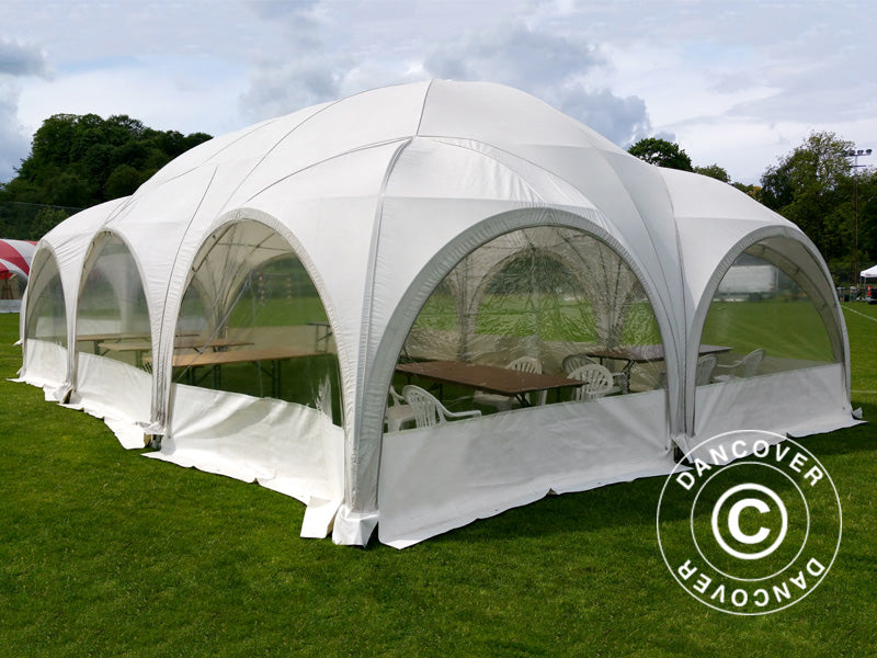 Dome marquee Multipavillon 6x9 m, White