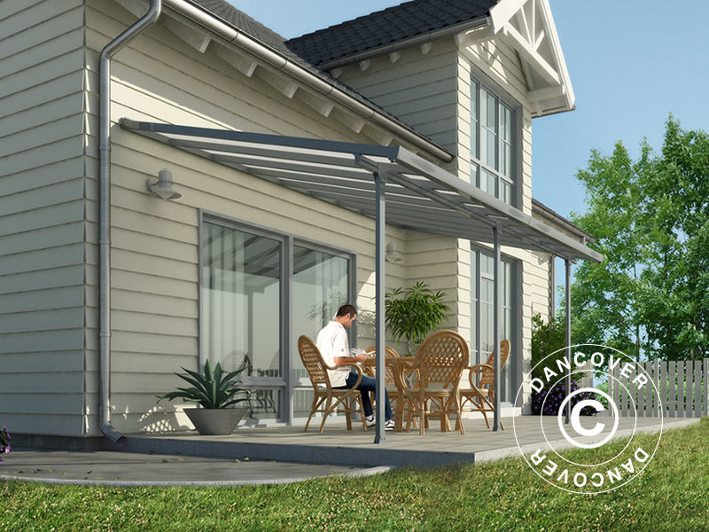Patio Cover Feria, Palram/Canopia, 3x5.46 m, Grey