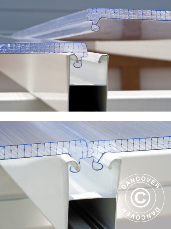 Wintergarten SanRemo, Palram/Canopia, 4x4,25m, Weiß