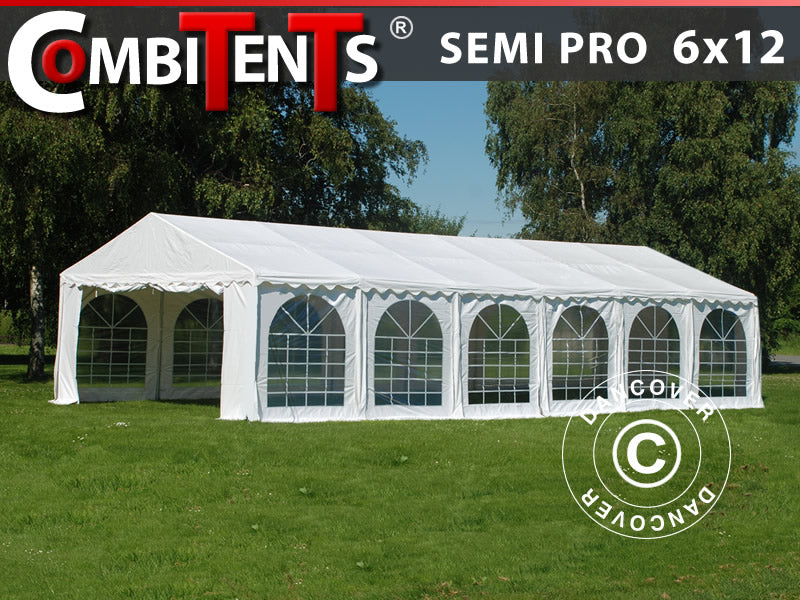 zelt 6x12 kaufen Partyzelt Semi PRO Plus CombiTents 6x12m PVC. Partyzelt PVC kaufen. Verkauf von PVC Partyzelte & festzelte für Ihr Fest