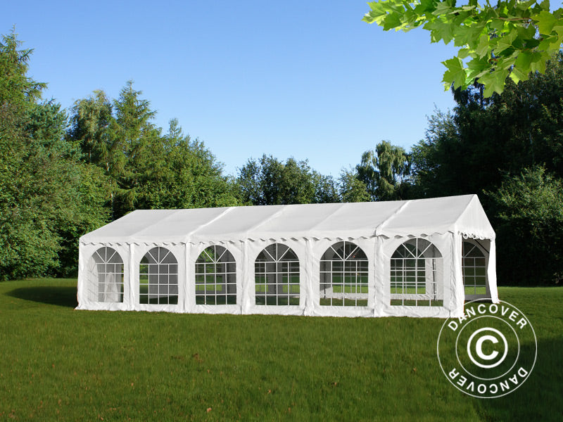 Tenda para festas, SEMI PRO Plus CombiTents® 900 6x12m, 4-em-1, Branco