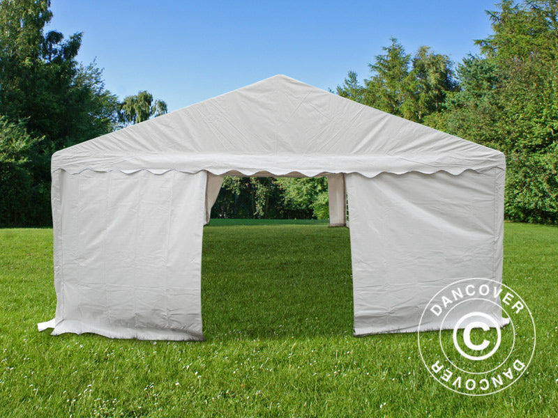 Tendone per feste Exclusive 5x12m PVC 900, Bianco