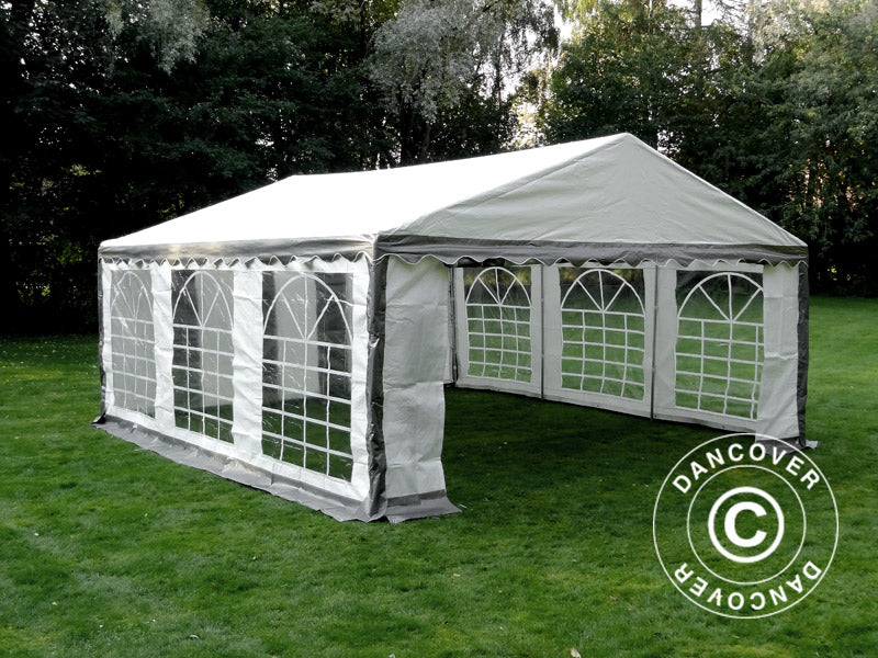 Marquee PLUS 5x6 m PE 700, Grey/White