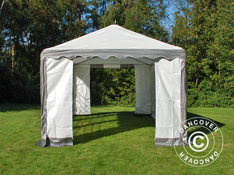 Marquee PLUS 3x6 m PE 700, Grey/White