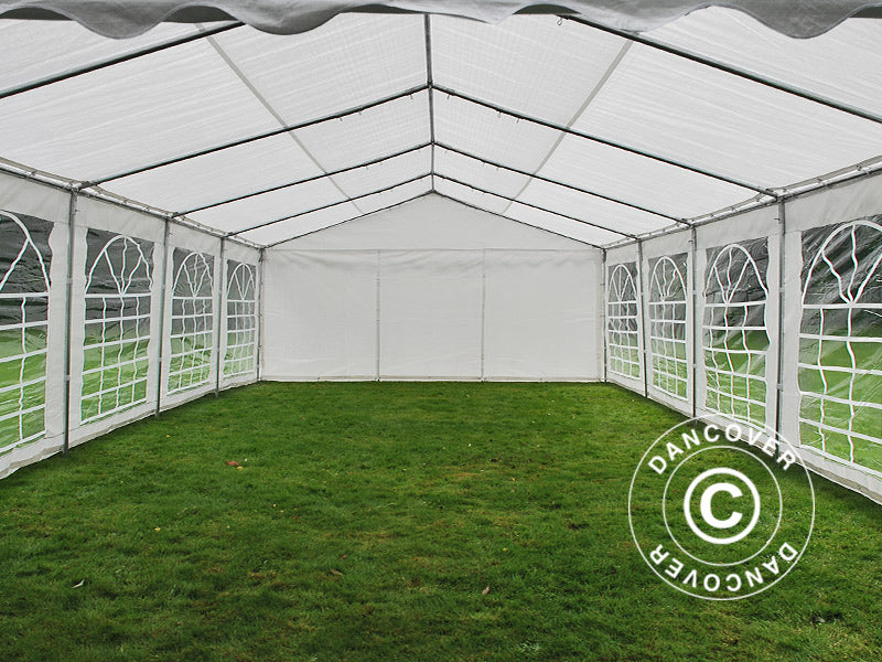 Tenda para festas PLUS 4x8m PE 700, Branco