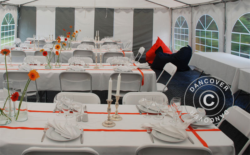 Marquee Original 3x6 m PVC 900, Grey/White