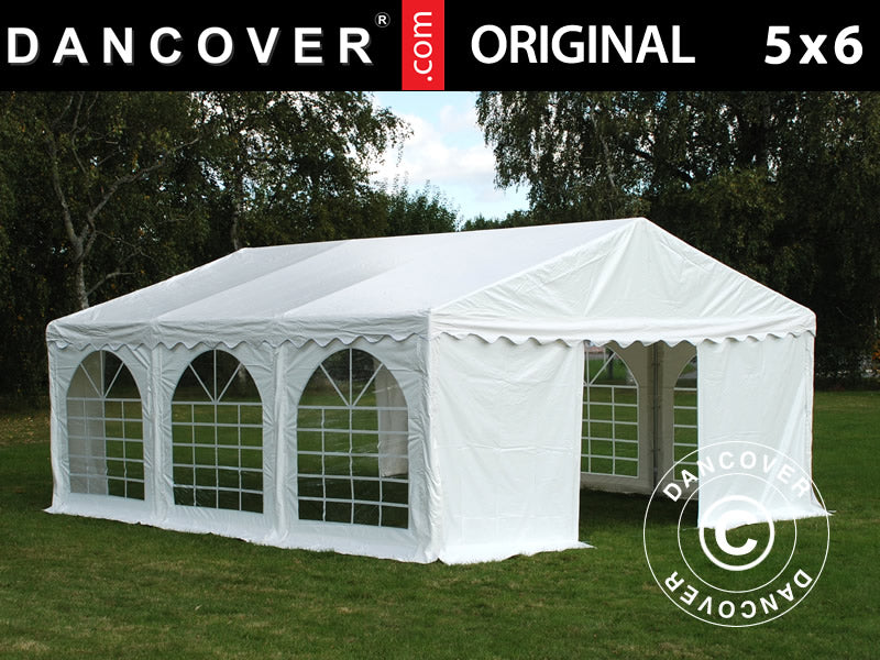 Marquee Original 5x6 m PVC 900, White