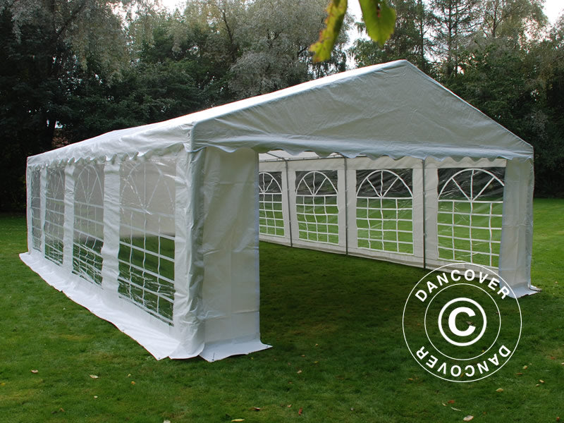 Tenda para festas PLUS 5x8m PE 700, Branco