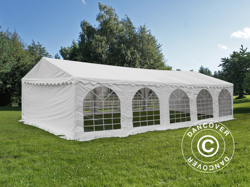 Tente de réception Original 5x10m PVC 900, Blanc