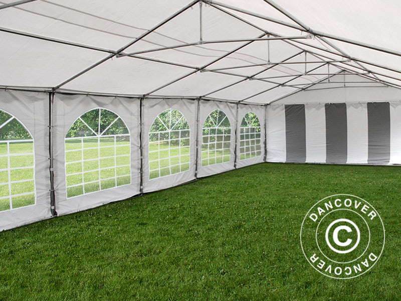 Marquee Exclusive 6x12 m PVC 900, Grey/White