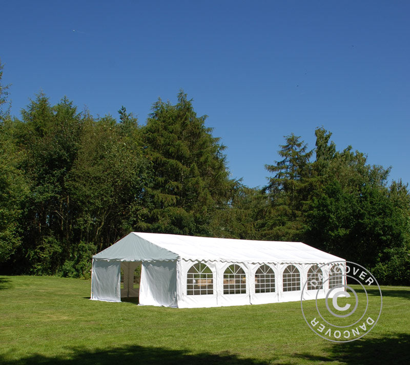 Partyzelt Exclusive 6x12m PVC 900, Weiß