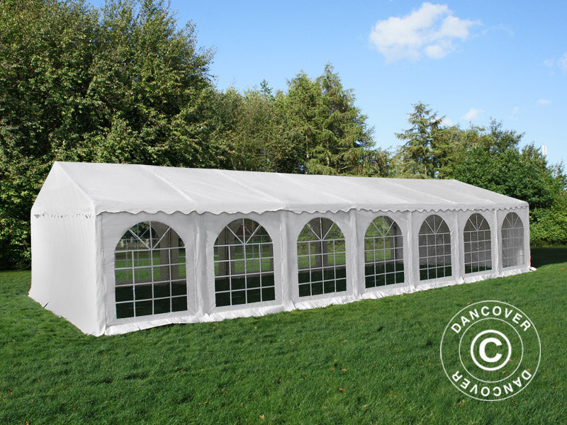 Carpa para fiestas, Exclusive CombiTents® 900 6x14m, 5-i-1, Blanco