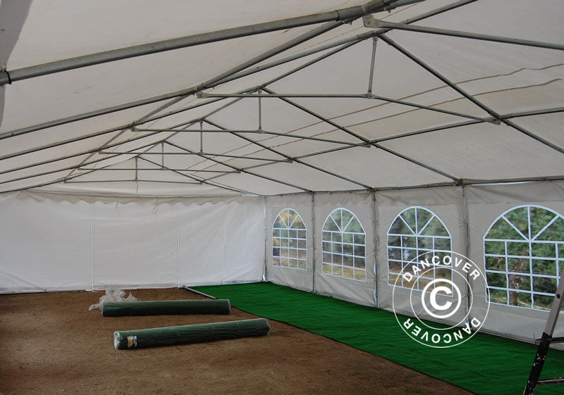 Partyzelt Original 6x8m PVC 900, Weiß