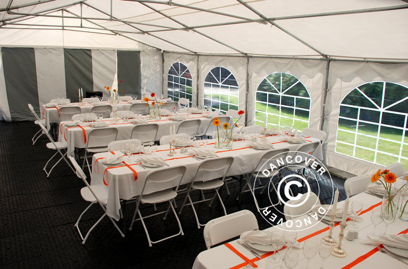 Marquee Original 6x8 m PVC 900, Grey/White