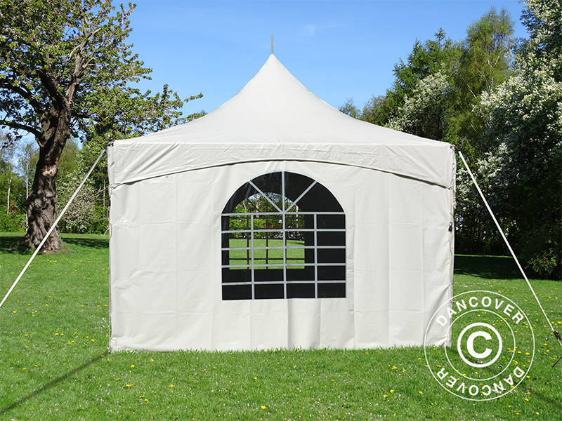 Pagoda Marquee PartyZone 3x3 m, PVC, White