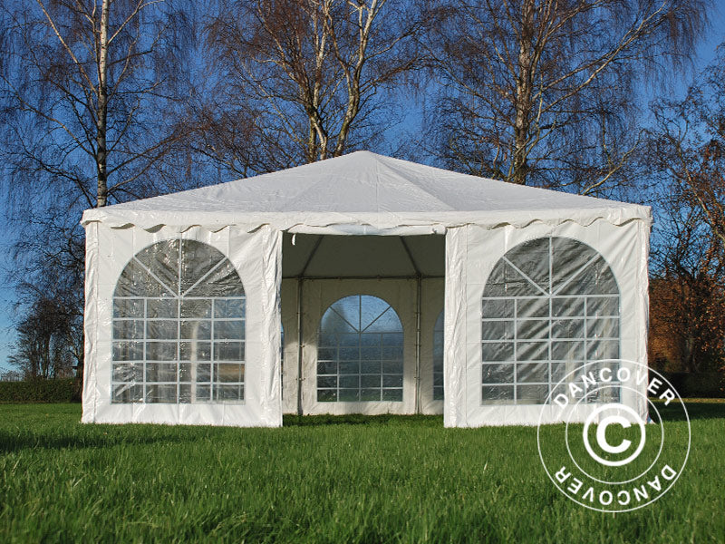 Tenda para festas pagoda Exclusive 6x6m PVC, Branco