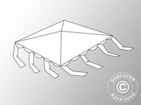 Kattopeite 7x7m, PVC, Valkoinen