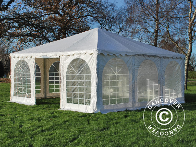 Pagoda Pasākumu Telt Exclusive 7x7m PVC, Balts