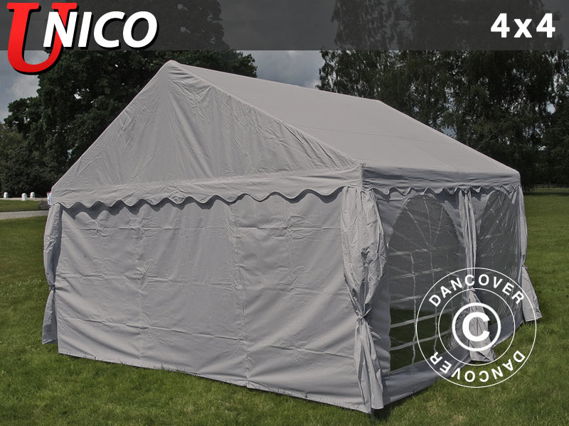Partyzelt UNICO 4x4m, Sand